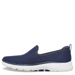 Skechers Sneakers & Athletic|Women's , GOwalk 6 - Clear Virtue Slip-On Navy