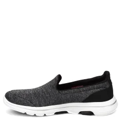 Skechers Slip-On Shoes|Women's , GOwalk 5 - Honor Slip-On Black / White