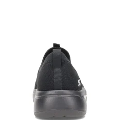 Skechers Sneakers & Athletic|Women's , GOwalk Arch Fit - Iconic Slip-On - Wide Width Black/Black