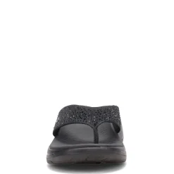 Skechers Sandals|Women's , GOwalk Arch Fit - Dazzle Sandal Black