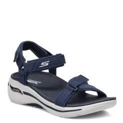 Skechers Sandals|Women's , GOwalk Arch Fit - Cruise Around Sandal - Wide Width Navy