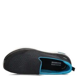 Skechers Sneakers & Athletic|Women's , GOwalk Hyper Burst - Lunar Mars Slip-On Black Turq