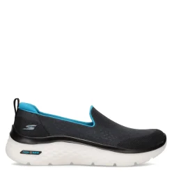 Skechers Slip-On Shoes|Women's , GOwalk Hyper Burst - Lunar Mars Slip-On Black Turq