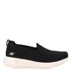 Skechers Slip-On Shoes|Women's , GOwalk Joy - Sensational Day Slip-On Black/White