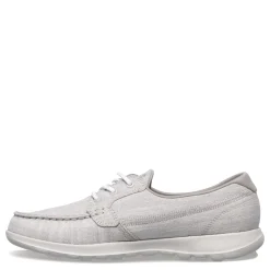 Skechers Sneakers & Athletic|Women's , GOwalk Lite - Isla Boat Shoe - Wide Width Taupe