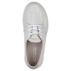 Skechers Sneakers & Athletic|Women's , GOwalk Lite - Isla Boat Shoe - Wide Width Taupe