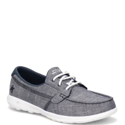 Skechers Boat Shoes|Women's , GOwalk Lite - Isla Boat Shoe - Wide Width Navy