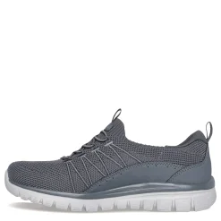 Skechers Sneakers & Athletic|Women's , Graceful - Picture Perfect Sneaker Charcoal