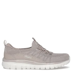 Skechers Slip-On Shoes|Women's , Graceful - Picture Perfect Sneaker Taupe