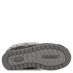 Skechers Slippers|Women's , Keepsakes - Ice Angel Slip-On - Wide Width Charcoal