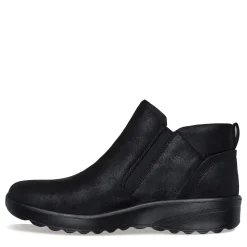Skechers Boots|Women's , Lovely Vibe Zip Boot Black/Black