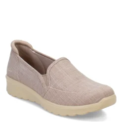 Skechers Loafers|Women's , Lovely Vibe Slip-On Taupe
