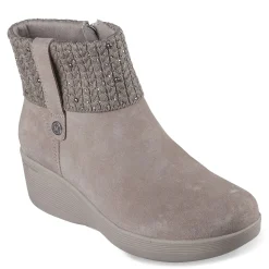 Skechers Boots|Women's , Martha Stewart: Pier-Lite - Fall Stunner Boot Taupe