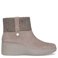 Skechers Boots|Women's , Martha Stewart: Pier-Lite - Fall Stunner Boot Taupe