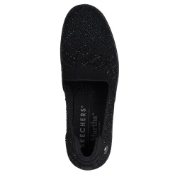 Skechers Wedges|Women's , Martha Stewart: Pier-Lite - My Reflection Slip-On Black
