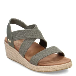 Skechers Wedges|Women's , Martha Stewart: Arch Fit Beverlee - Brentwood Sandal Olive