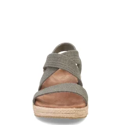 Skechers Wedges|Women's , Martha Stewart: Arch Fit Beverlee - Brentwood Sandal Olive
