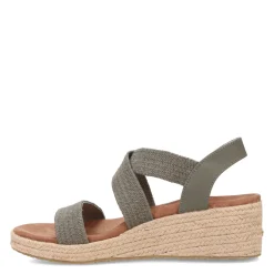 Skechers Wedges|Women's , Martha Stewart: Arch Fit Beverlee - Brentwood Sandal Olive