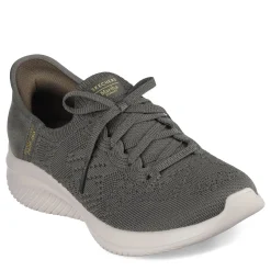 Skechers Sneakers & Athletic|Women's , Martha Stewart - Slip-ins: Ultra Flex 3.0 Back On Track Sneaker Olive