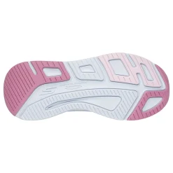 Skechers Sneakers & Athletic|Women's , Max Cushioning Elite 2.0 - Alaura Sneaker White/Blue/Lt Pink