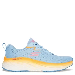Skechers Sneakers & Athletic|Women's , Max Cushioning Elite 2.0 - Unbreakable Sneaker Blue/Orange