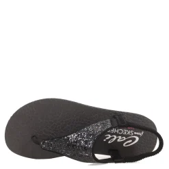 Skechers Sandals|Women's , Meditation - Sweet Rock Sandal Black