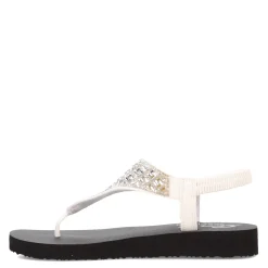 Skechers Sandals|Women's , Meditation - Sweet Rock Sandal White