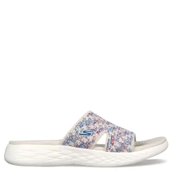 Skechers Sandals|Women's , On the GO 600 - Radiate Sandal Natural Multi