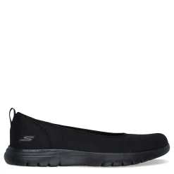 Skechers Slip-On Shoes|Women's , On-the-GO Flex - Siena Slip-On - Wide Width Solid Black