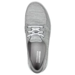 Skechers Boat Shoes|Women's , On-the-GO Flex - Ashore Boat Shoe Grey