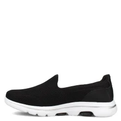 Skechers Sneakers & Athletic|Women's Performance, Go Walk 5 Slip-On Black / White