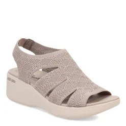Skechers Sandals|Women's , Pier Lite - Crochet Sandal Taupe