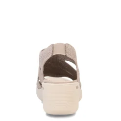 Skechers Sandals|Women's , Pier Lite - Crochet Sandal Taupe