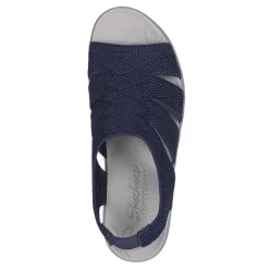 Skechers Sandals|Women's , Pier Lite - Crochet Sandal Navy