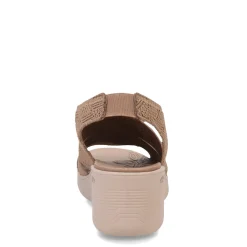 Skechers Wedges|Women's , Pier Lite - Crochet Sandal Mocha