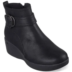 Skechers Boots|Women's , Pier-Lite Forever Chic Boot Black/Black