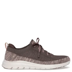 Skechers Sneakers & Athletic|Women's , Pure Flex - Pulse Sneaker Chocolate