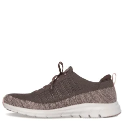 Skechers Sneakers & Athletic|Women's , Pure Flex - Pulse Sneaker Chocolate