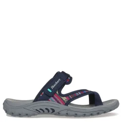 Skechers Sandals|Women's , Reggae - Baja Sunrise Sandal Navy Multi