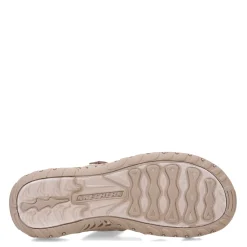 Skechers Sandals|Women's , Reggae - Cool Harbor Sandal Taupe