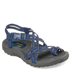 Skechers Sandals|Women's , Reggae - Fun Banter Sandal Navy