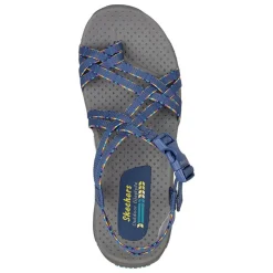 Skechers Sandals|Women's , Reggae - Fun Banter Sandal Navy