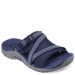 Skechers Sandals|Women's , Reggae - Slide Thru Sandal Navy