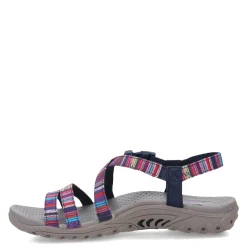 Skechers Sandals|Women's , Reggae - Trail On By Sandal Navy Multi