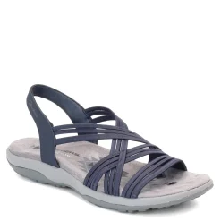 Skechers Sandals|Women's , Reggae Slim - Simply Stretch Sandal Navy Blue