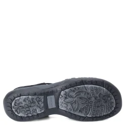 Skechers Sandals|Women's , Reggae Slim - Simply Stretch Sandal Black