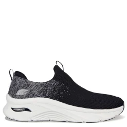 Skechers Sneakers & Athletic|Women's , Relaxed Fit: Arch Fit D'Lux - Key Journey Sneaker Black