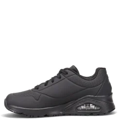 Skechers Work Sneakers & Athletic|Women's Skechers, Relaxed Fit: Uno SR Work Shoe Black