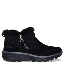 Skechers Boots|Women's , Relaxed Fit: Easy Going - Cozy Inn Boot Black/Black