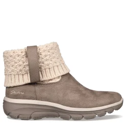 Skechers Boots|Women's , Relaxed Fit: Slip-Ins - Easy Going - Cozy Weather 2 Boot Taupe